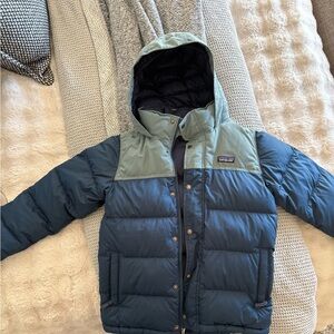 Patagonia Gray and Blue Jacket